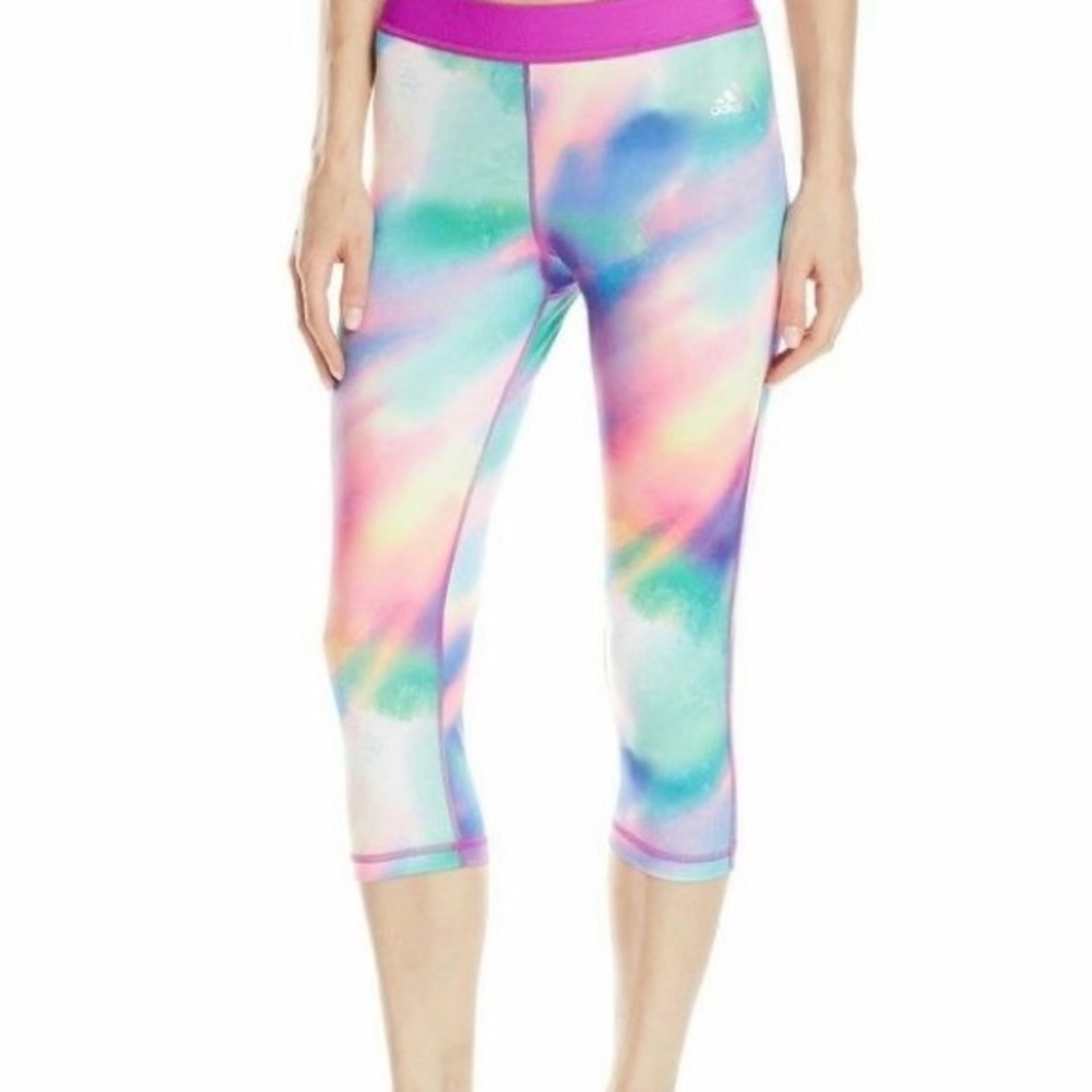 Adidas Techfit Mid-Rise 3/4 Athletic Tights